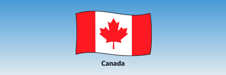 Illustration of the Canadian flag, how long does the Canadian boating license take concept. 