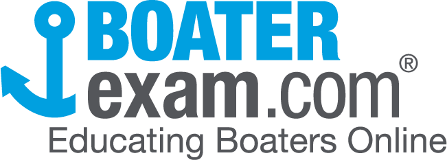 The BOATERexam logo representing Canada boater safety courses. 
