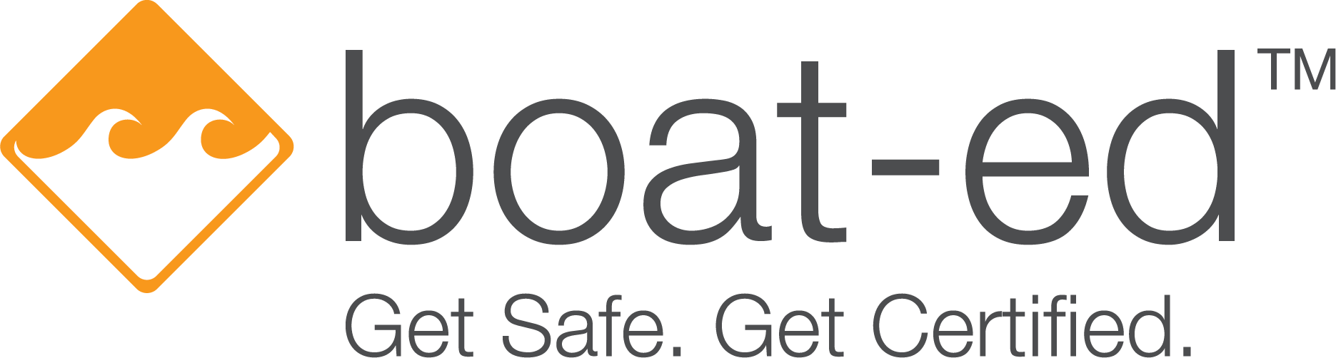 The Boat-Ed logo representing Canada boat safety courses. 